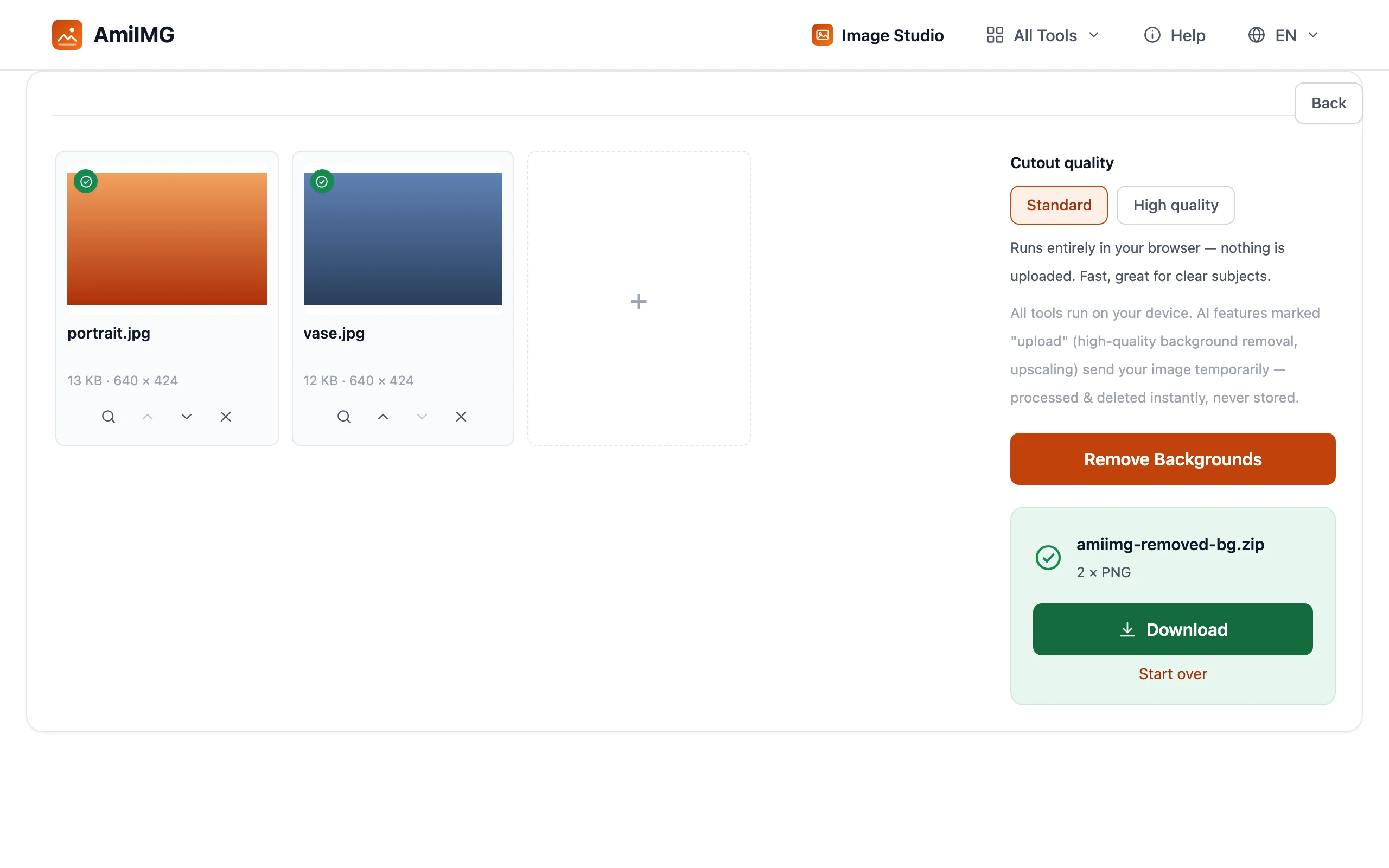 Remove Background – Download your transparent PNGs